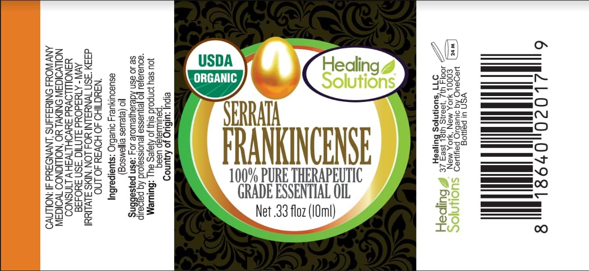 Frankincense and Myrrh Essential Oil Combo Pack, 2/10ml I5943