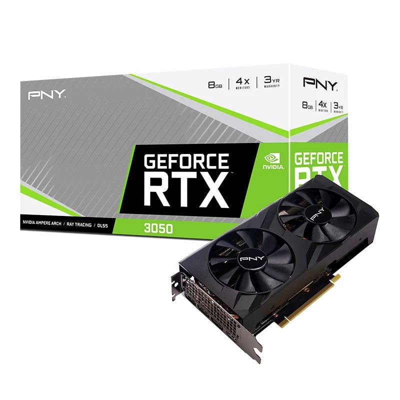 GeForce RTX 3050 8GB Dual Fan Graphics Card C65805