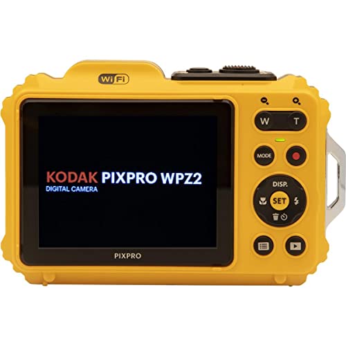 Blue 16MP Waterproof Rugged Digital Camera with 32GB Memory Card and Camera Bag O18955