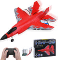 Red 2CH Remote Control Fighter Airplane O73670