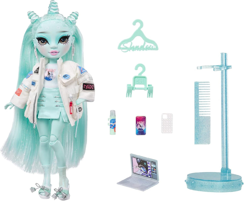 Light Green Fashion Doll with Fashionable Outfit & 10+ Colorful Play Accessories X9632