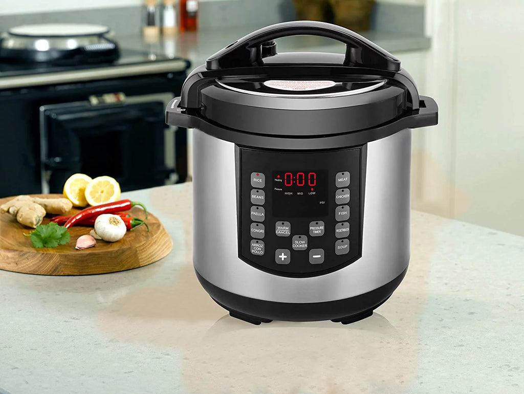 12 Set Electric Digital Pressure Cooker with Non-Stick Coating V3052