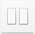 White 2-Gang Smart Light Switch S3314
