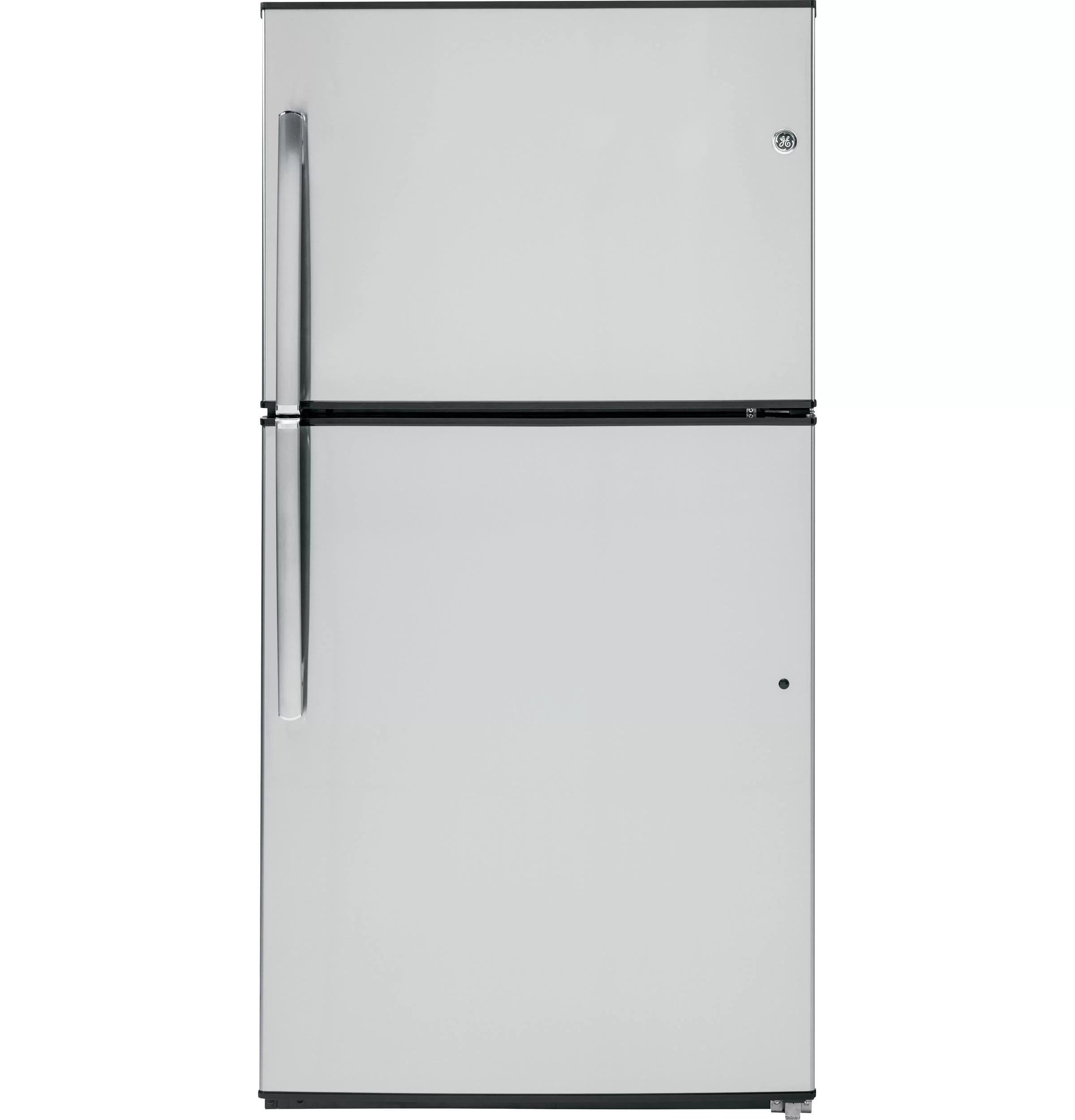 33 Inch Freestanding Top Freezer Refrigerator Stainless Steel N4900