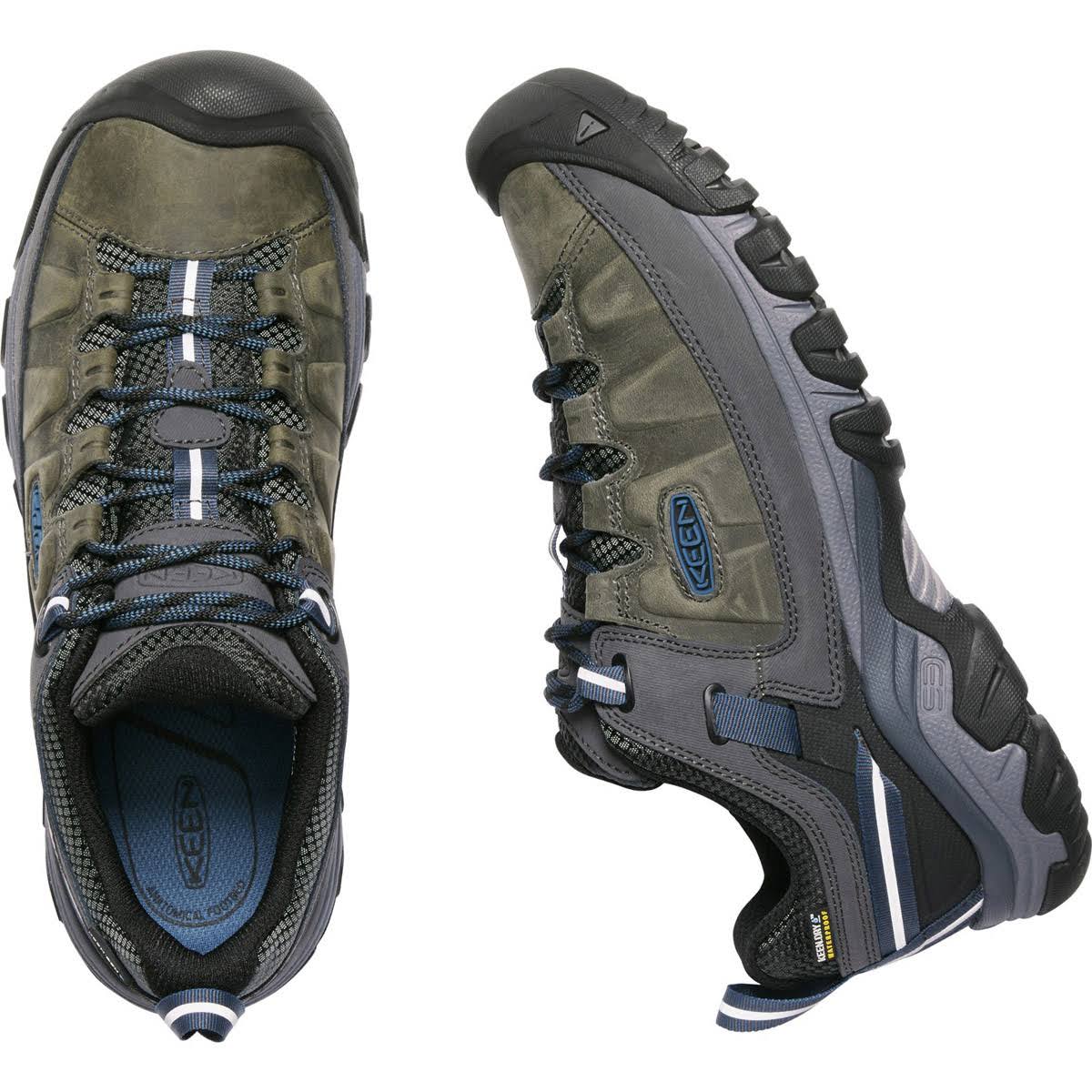 Steel Grey Captains Blue Waterproof Hiking Shoes G660