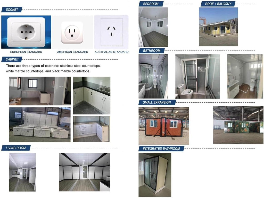 30'x40' 3 Bedrooms Prefab Home K8714