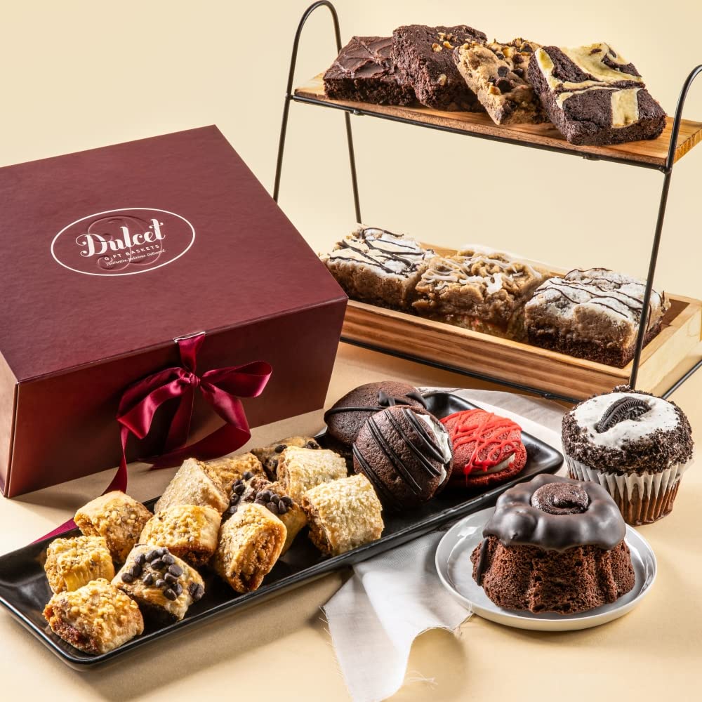Gift Baskets with Rugelah, Brownies, Cookies & Bakery Treats B1592