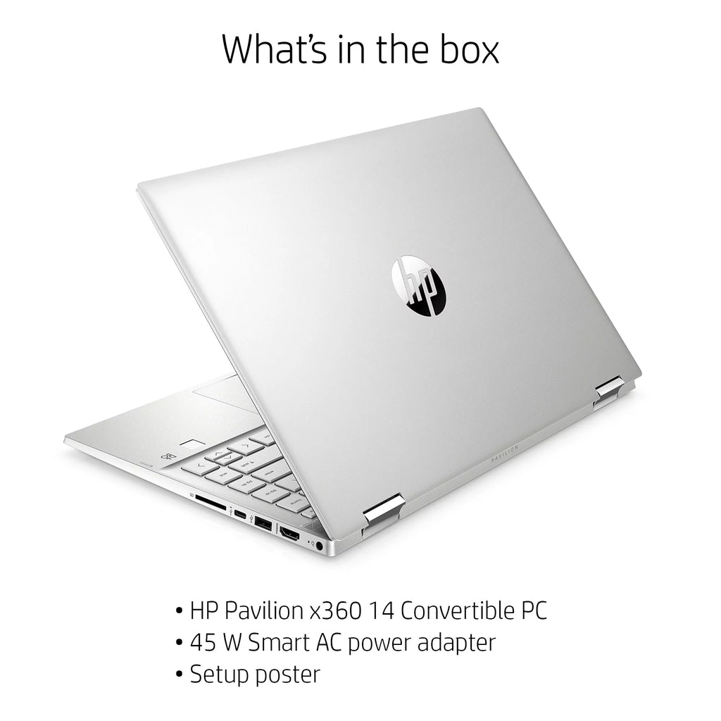 14" FHD Touch x360 Intel Core i5-1135G7 8GB RAM 256GB SSD Silver Laptop V71601