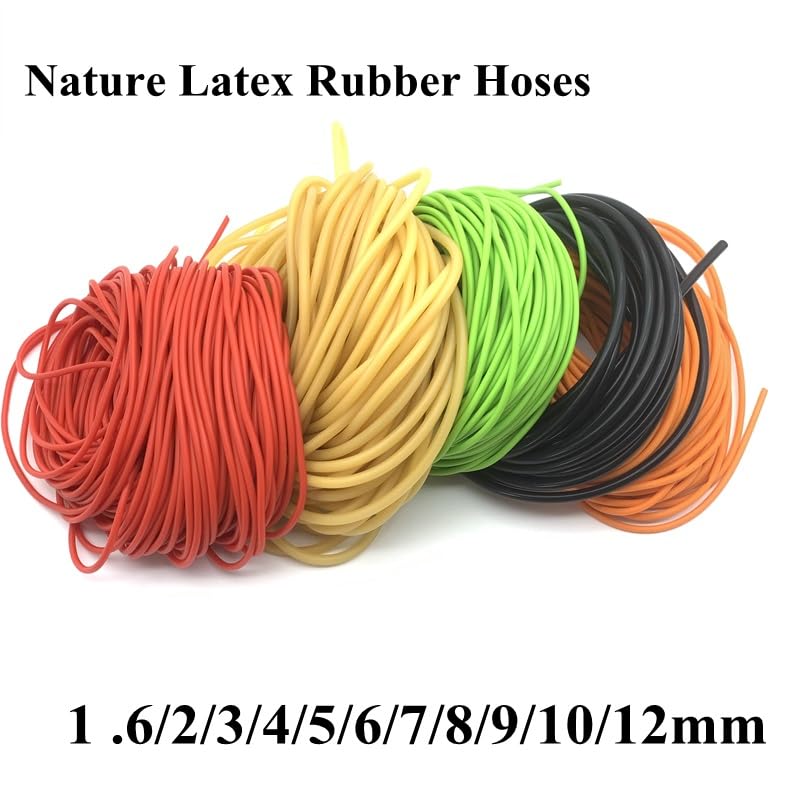 Nature Latex Rubber Tubing 3.2mm OD 1.6mm ID I2848