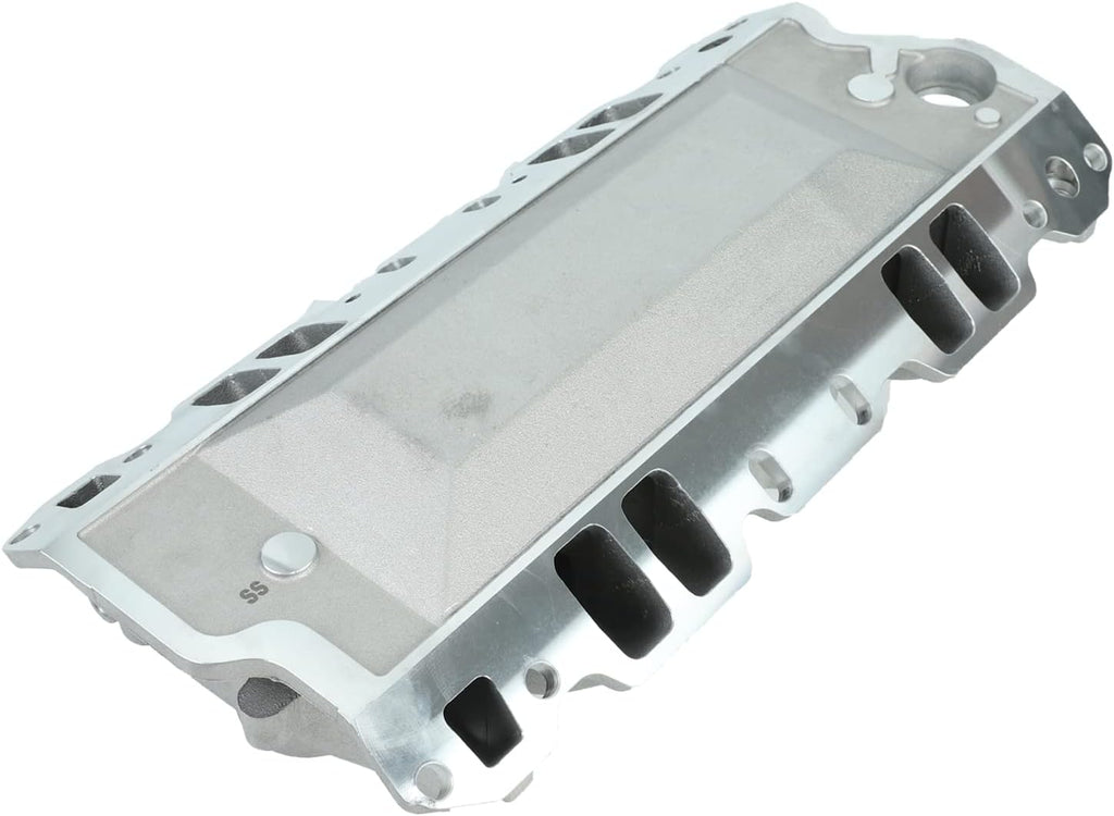 Satin Aluminum Dual Plane Intake for SBC 350 400 T2695