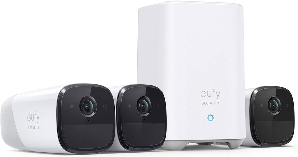 Wireless Home Security Camera System, 3-Cam Kit, 2K Resolution F261625