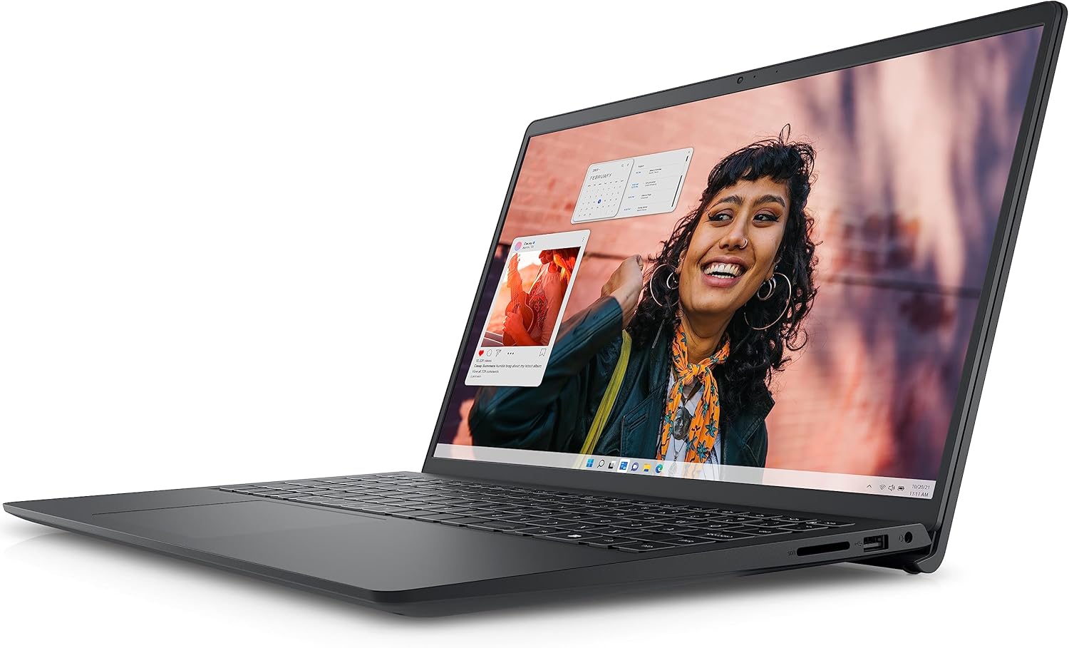 15.6" Touchscreen FHD Laptop Computer, 13th Gen Intel i7-1355U, 16GB DDR4 RAM, 1TB PCIe SSD, Carbon Black, Windows 11 Home U306
