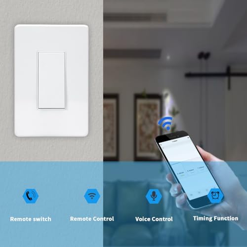 White Zigbee Smart Light Switch J34793