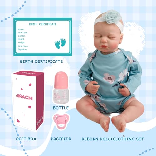 18 Inch Realistic Reborn Baby Doll with Pink Clothing C82320