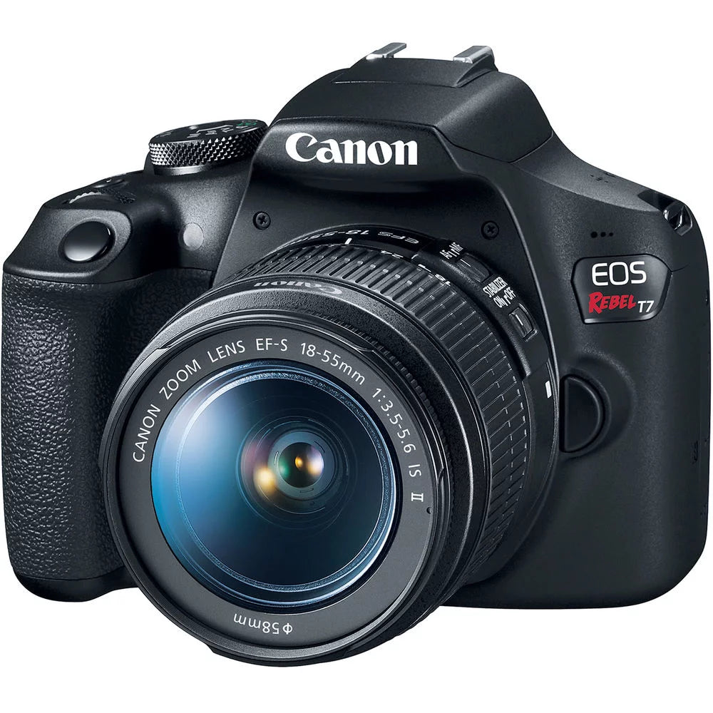 EOS Rebel T7 Camera with 18-55mm and EF-S 55-250mm Lens Y347
