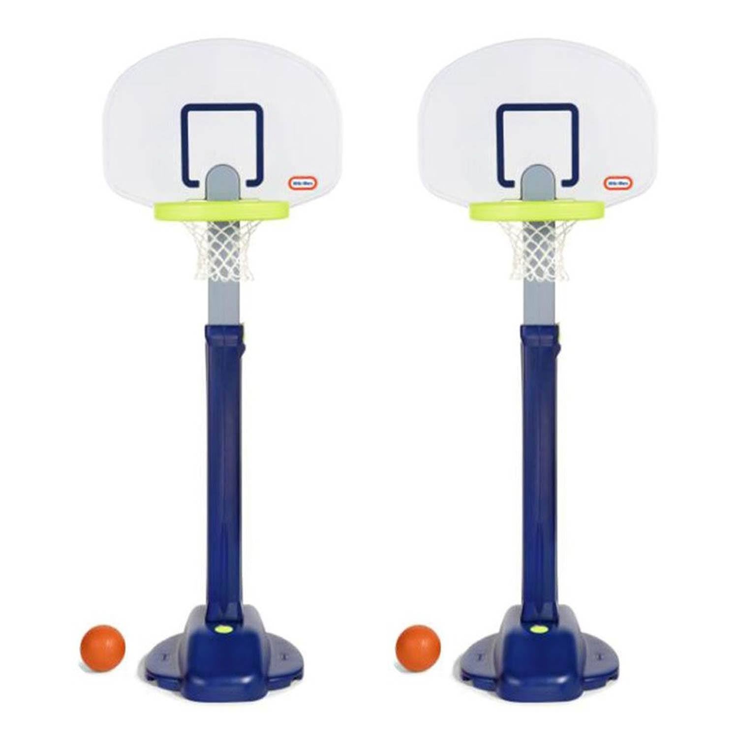 Adjust & Jam Pro Basketball Hoop Toy with Sand Base (2 Pack) M286252