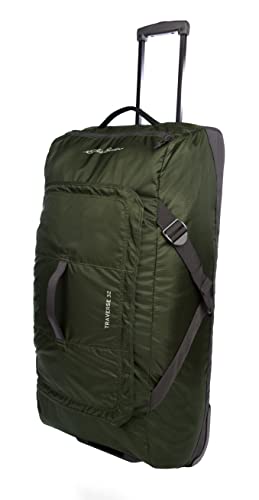 Dark Loden Ripstop Polyester Rolling Duffel Bag 78L E115228
