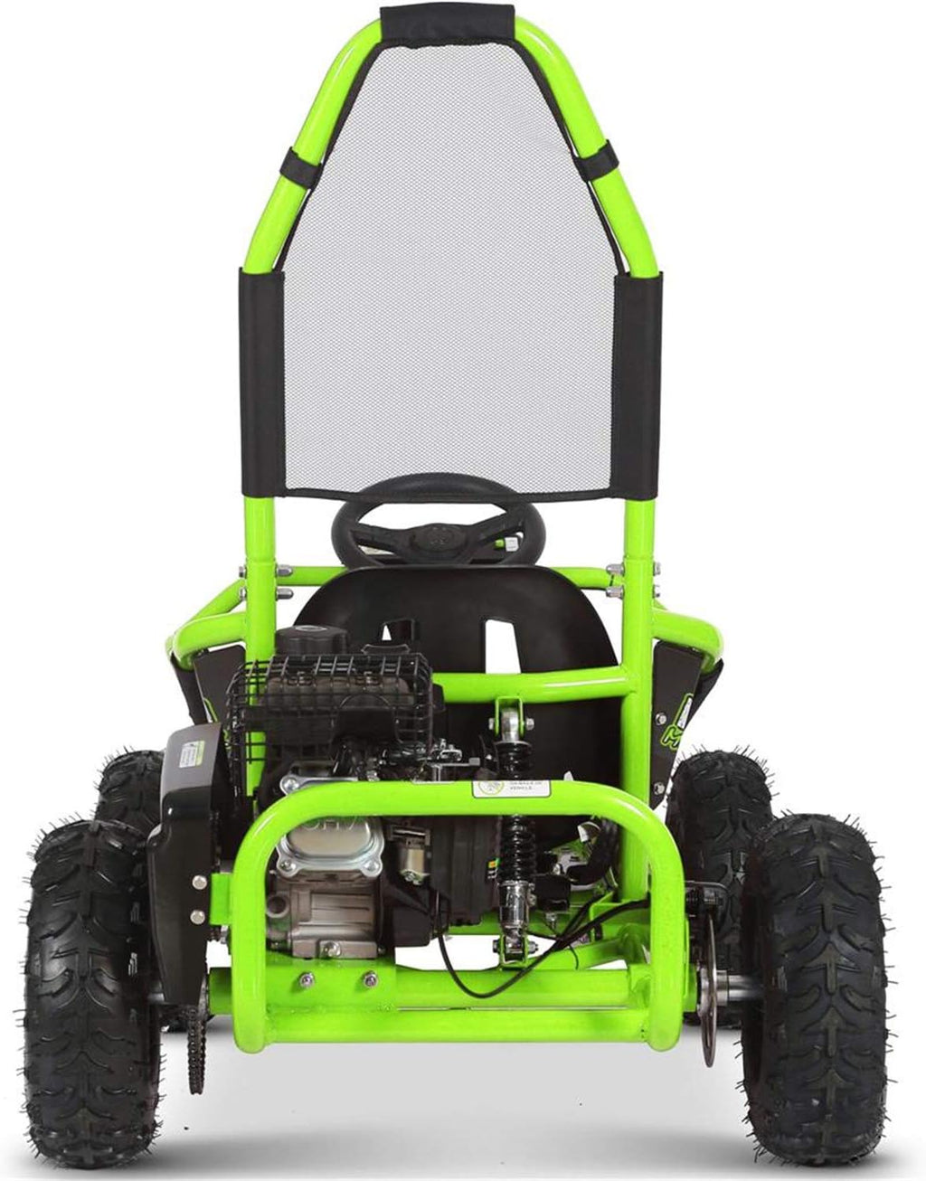 98cc Full Suspension Green Go Kart E91600