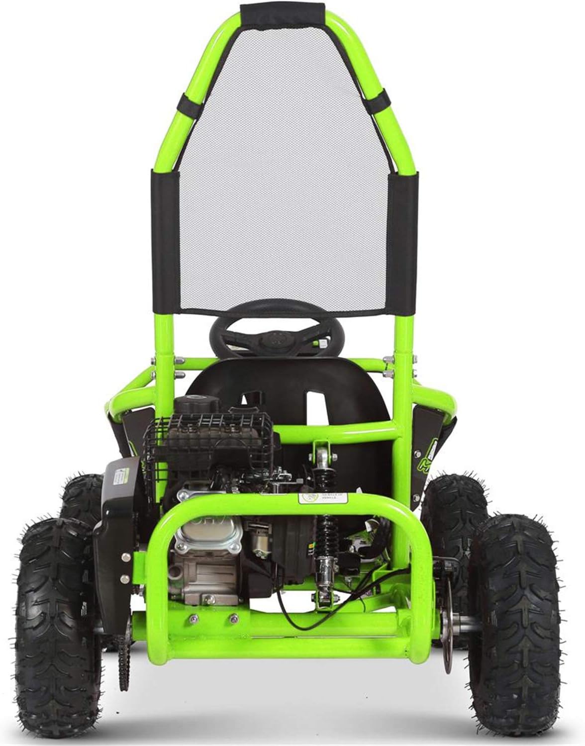98cc Full Suspension Green Go Kart E91600