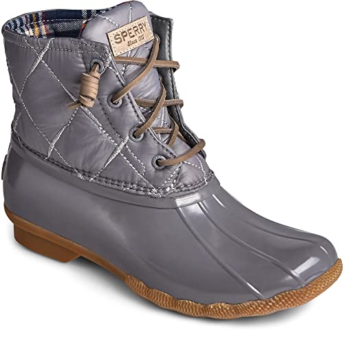 Women's Saltwater Nylon Quilt Rain Boot O662343