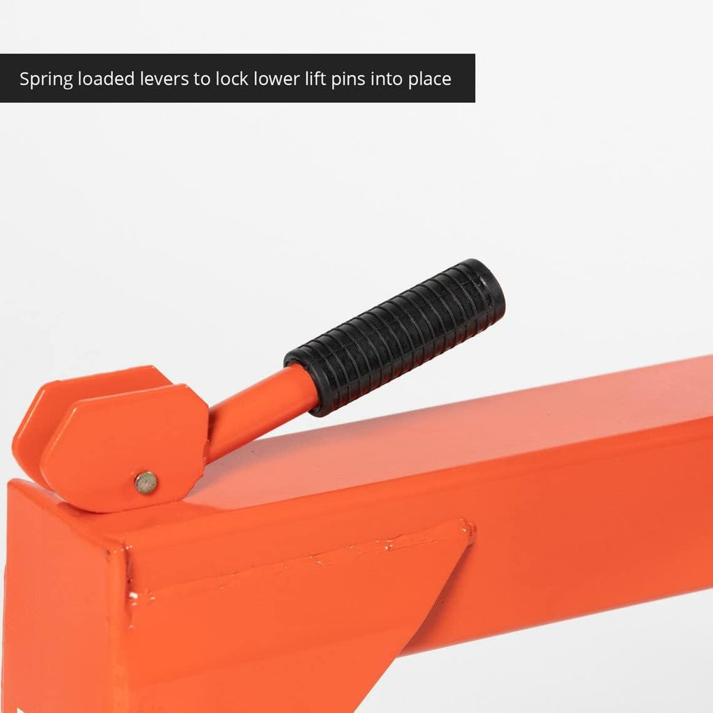 Orange 3 Point Quick Hitch Y72383
