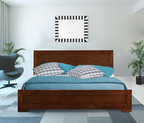 King Cherry Platform Bed Frame J664911