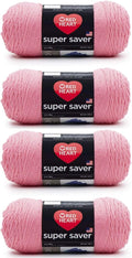 4 Pack 198g Acrylic 4 Medium Yarn H251300