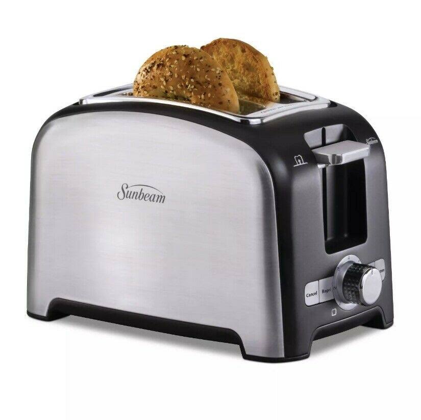 2 Slice Wide-Slot Toaster Brushed Stainless Steel M108