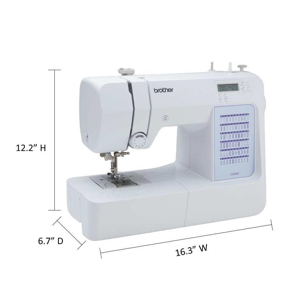 60 Built-in Stitches Computerized Sewing Machine with LCD Display E5390