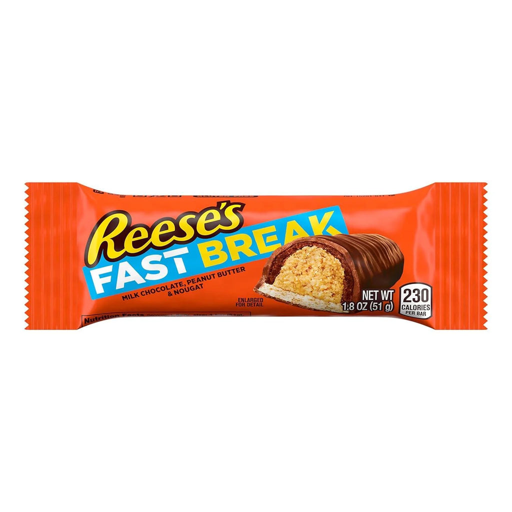 6 pack 1.8 oz Peanut Butter Nougat Candy Bars Y483862