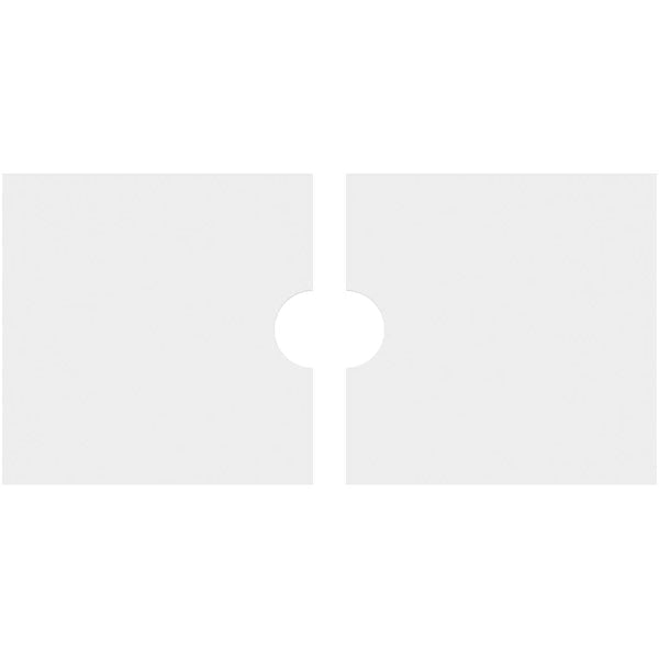 Rectangle Architectural Grade PVC Ceiling Medallion V80966