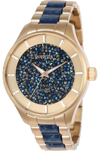 Stainless Steel Quartz Watch with Stainless-Steel Strap, Two Tone V40139