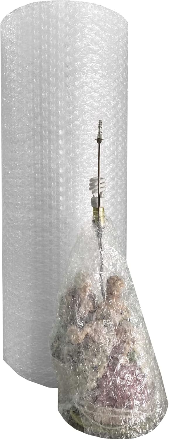 Medium Bubble Cushioning Roll 48" Wide x 100 ft Clear T383
