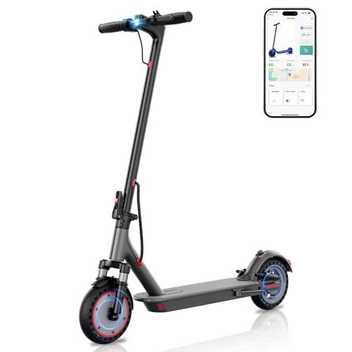 Electric Scooter with 350W Motor 16 Mph Top Speed 8.5'' Solid Tires G732259