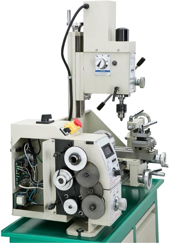 8" x 16" Variable-Speed Combination Lathe/Mill X404
