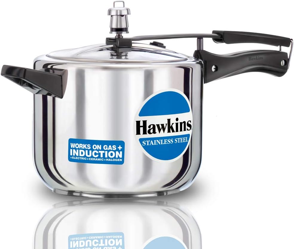 Stainless Steel 5.0 Litre Pressure Cooker D2239