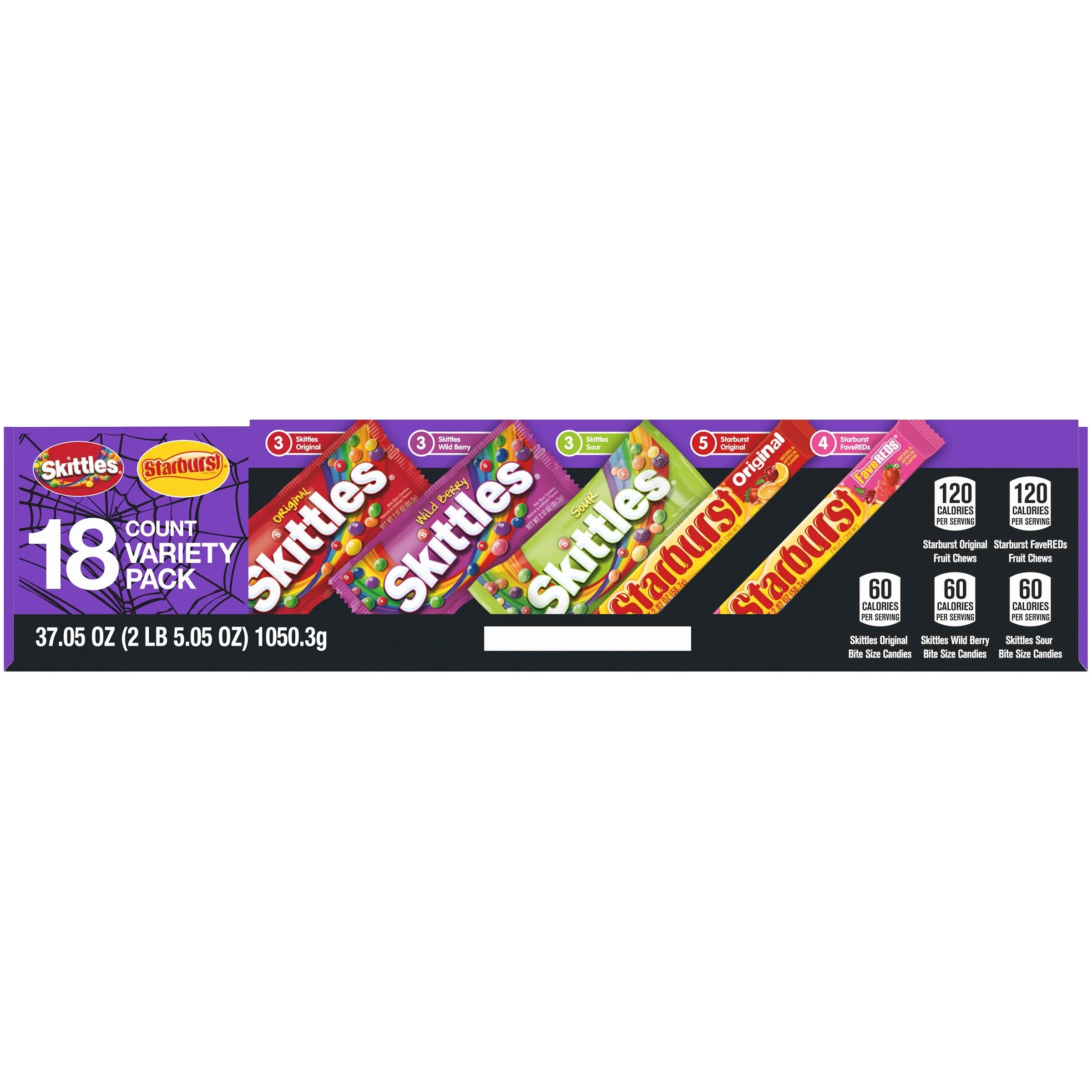 18 Count Mixed Chewy Candy Variety Pack O967307