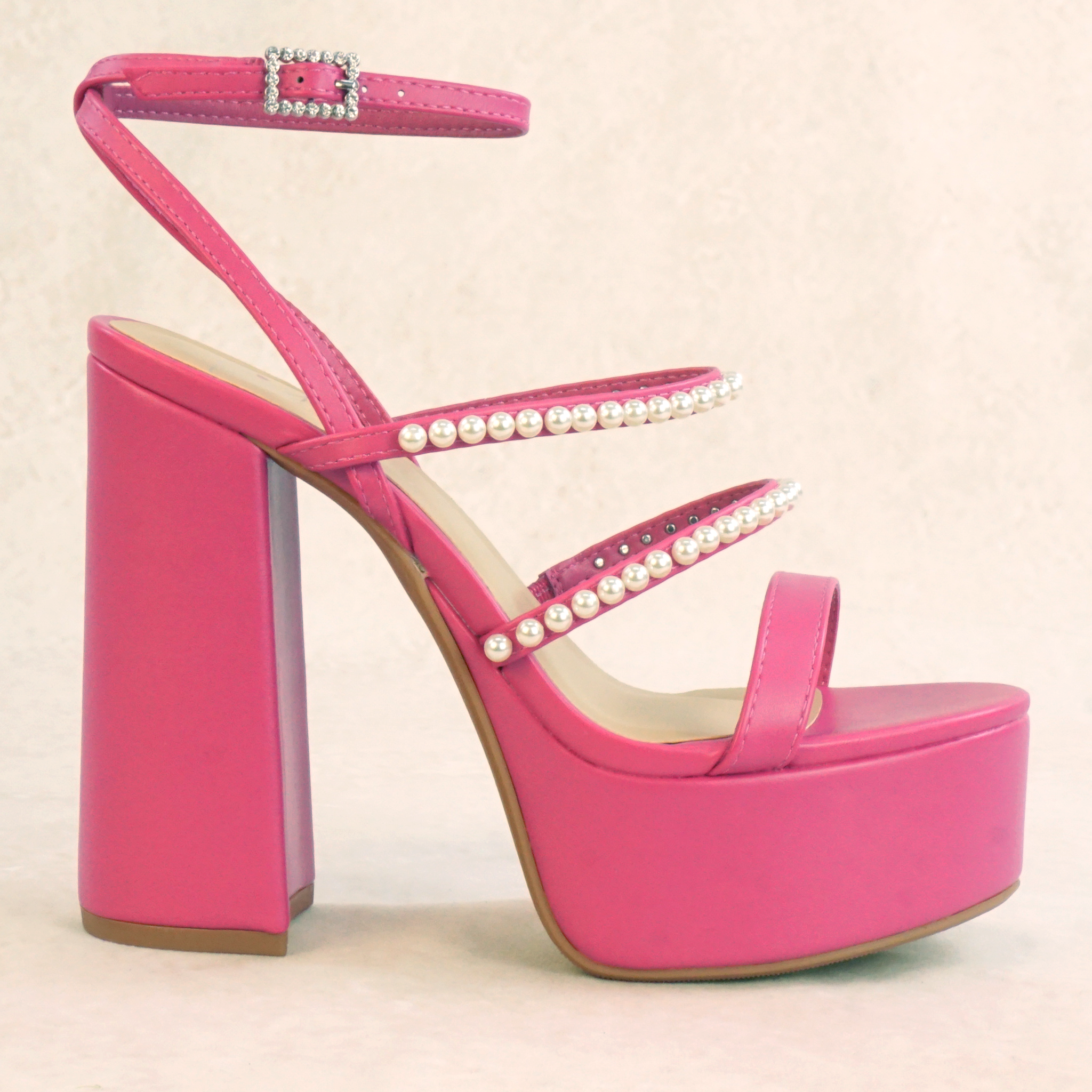 Prefer Pearl Platform High Heels