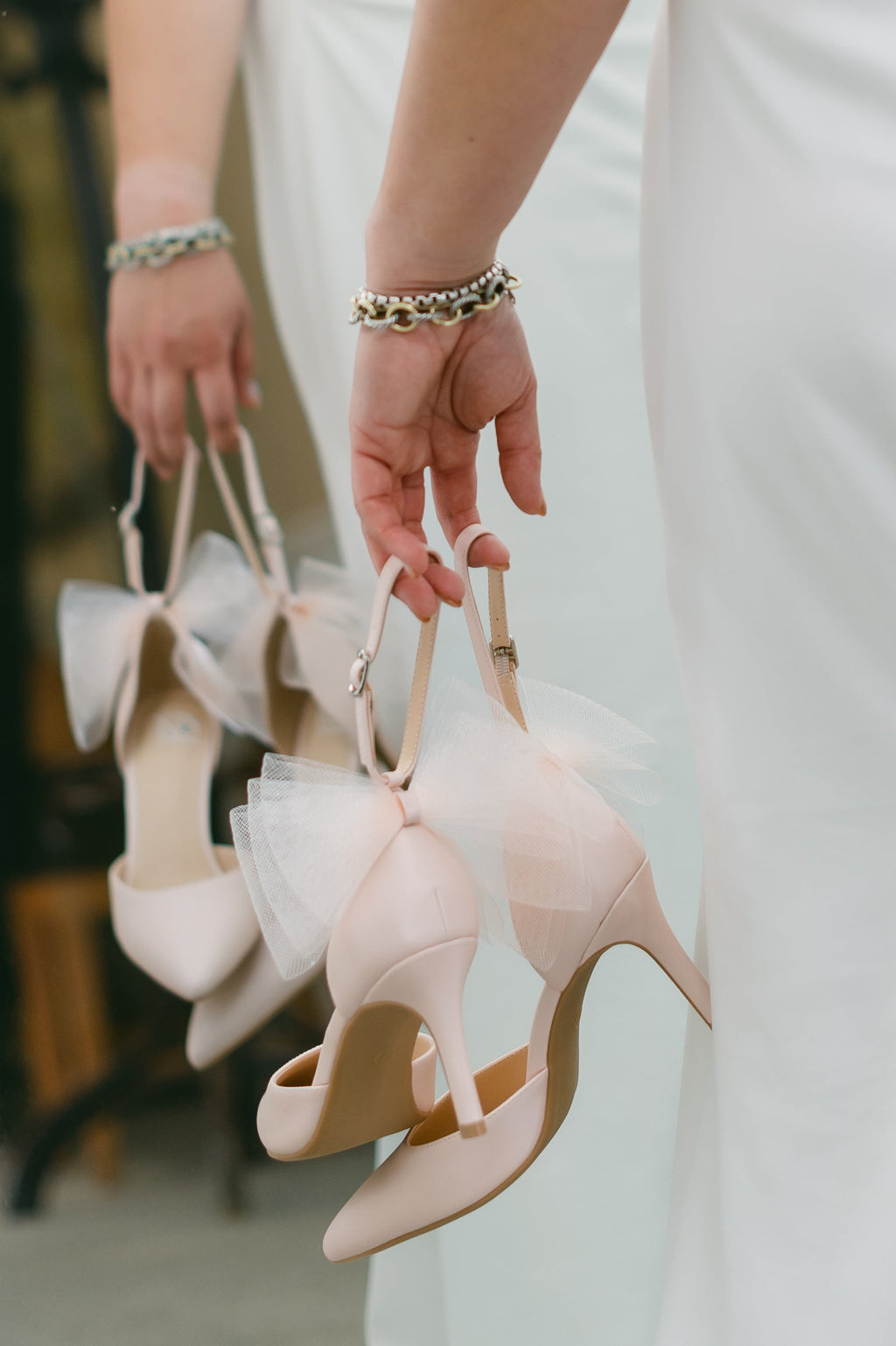Karmen Pointed Toe Stiletto with Bow