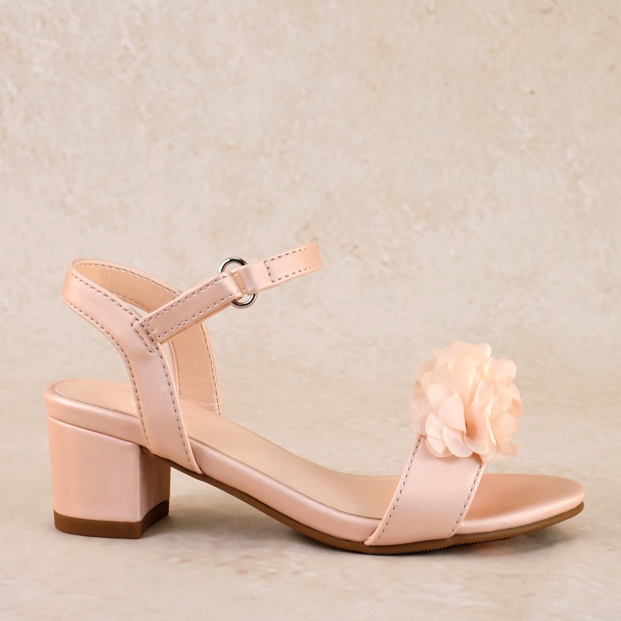 Camryn Floral Block Heels (kids)