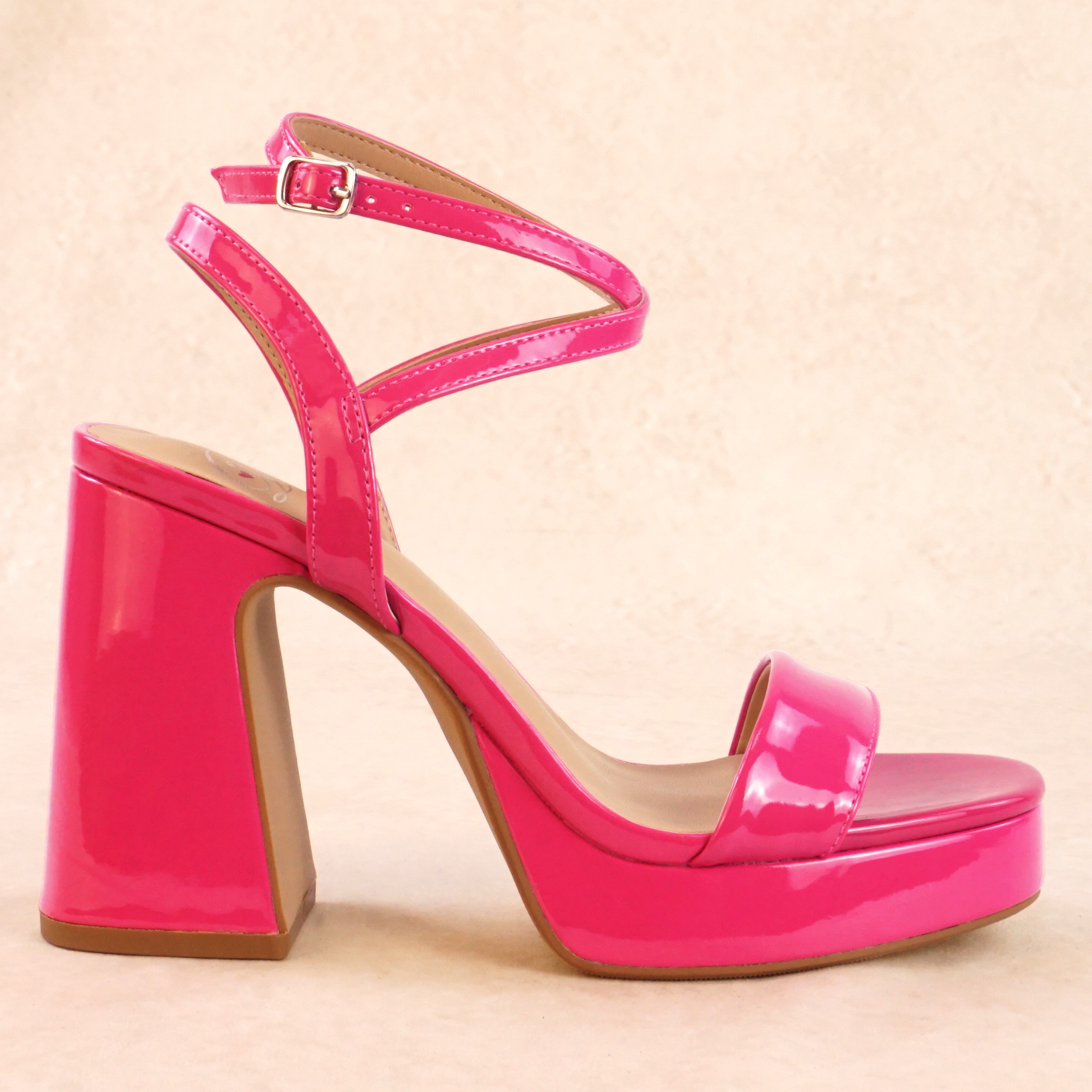 Muffin Platform Heeled Sandals