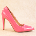 Scheme Pink Patent Stiletto Heels