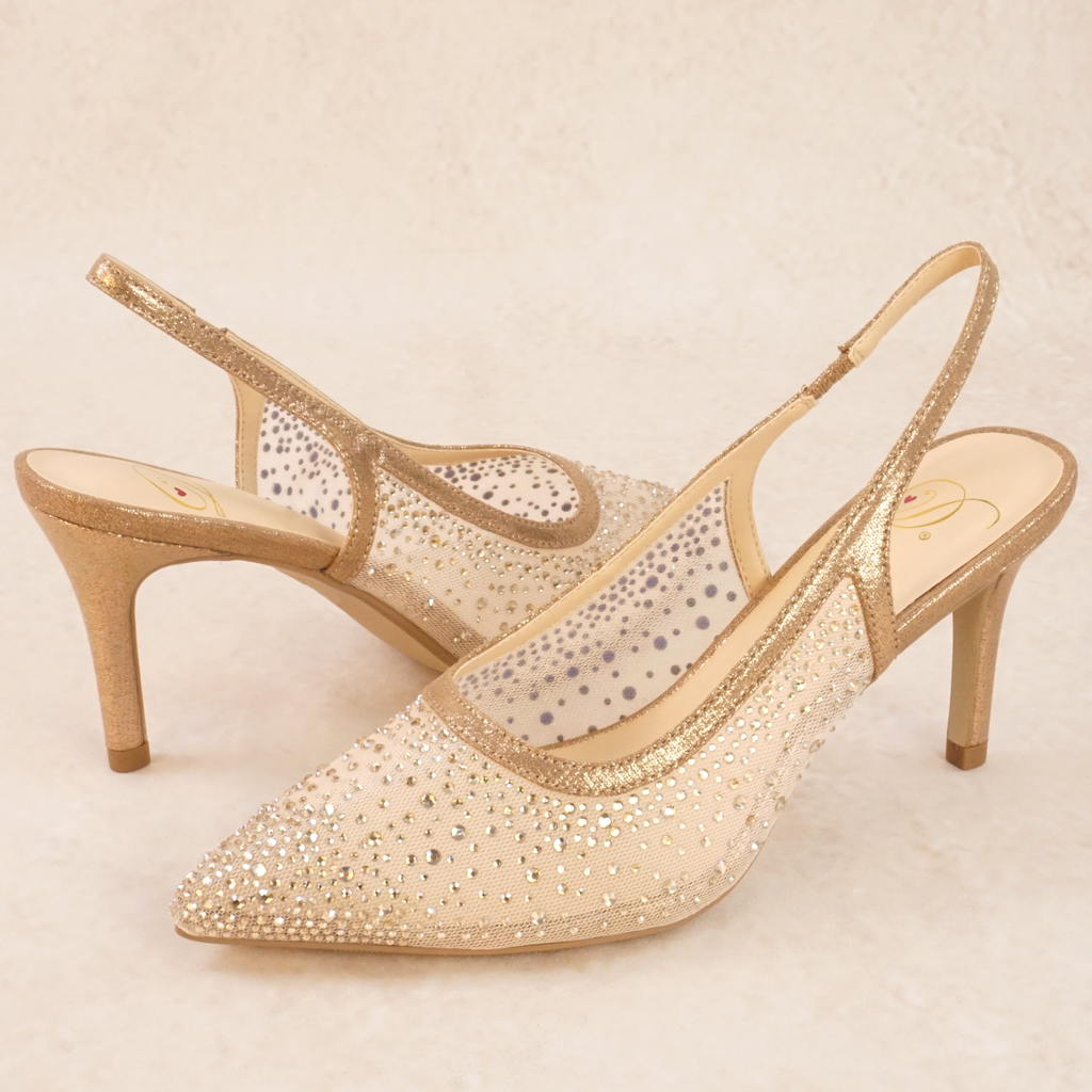 Nessa Rhinestone Stiletto Heels
