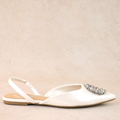 Tint Flat Shoes with Rhinestone Detail