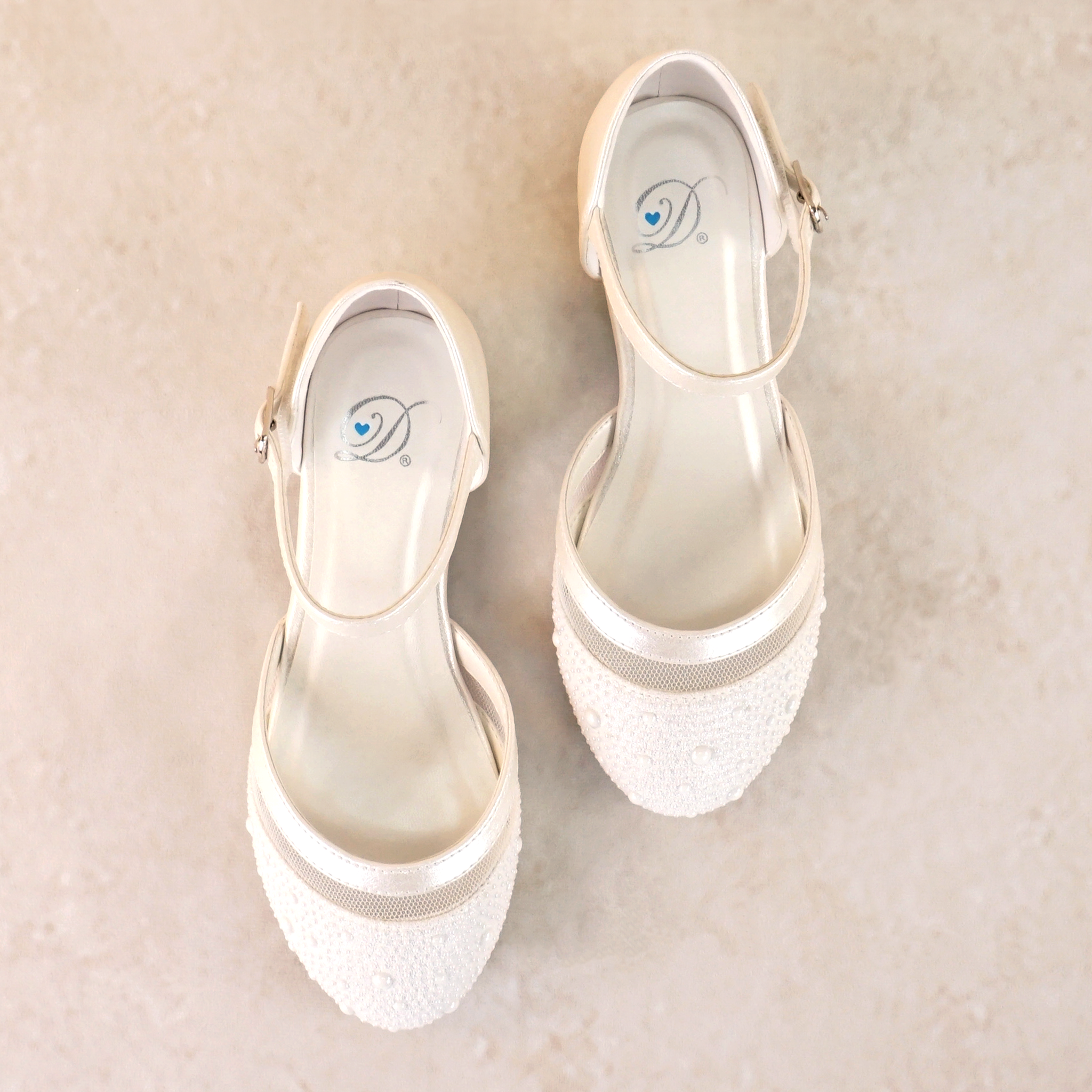 Enter Pearl D'orsay Flat Shoes (kids)