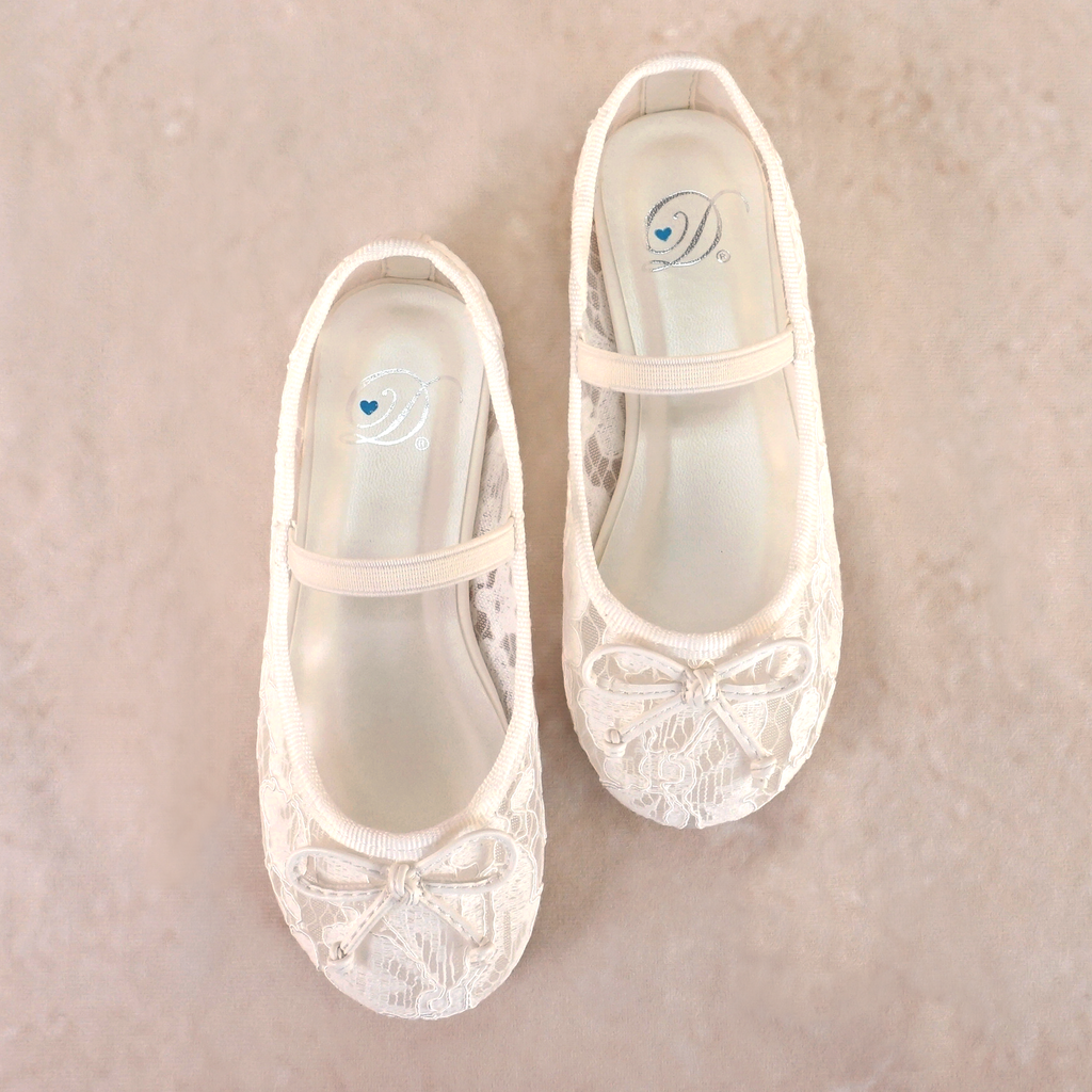 Enna Lace Ballet Flat Shoes (kids)
