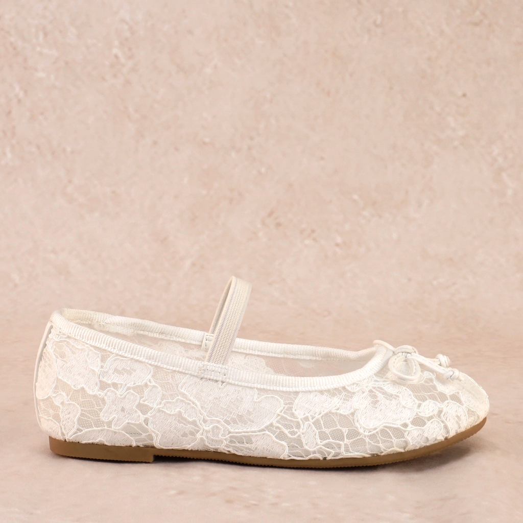 Enna Lace Ballet Flat Shoes (kids)