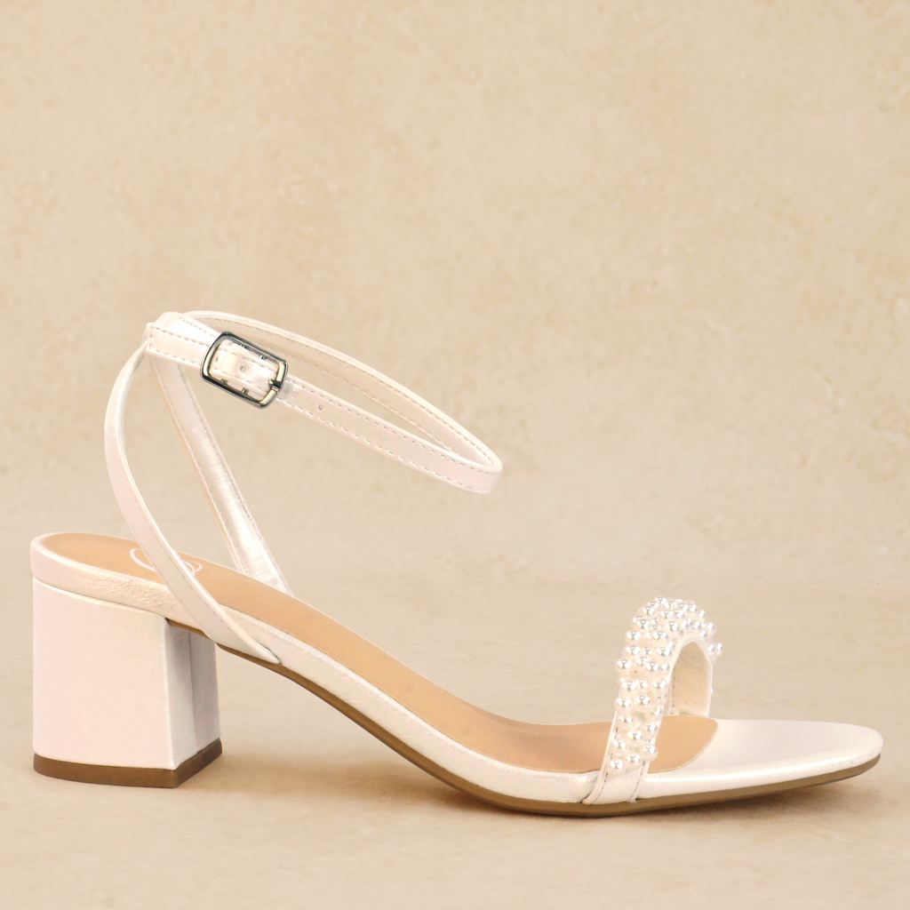 Colima Pearl Heeled Sandal
