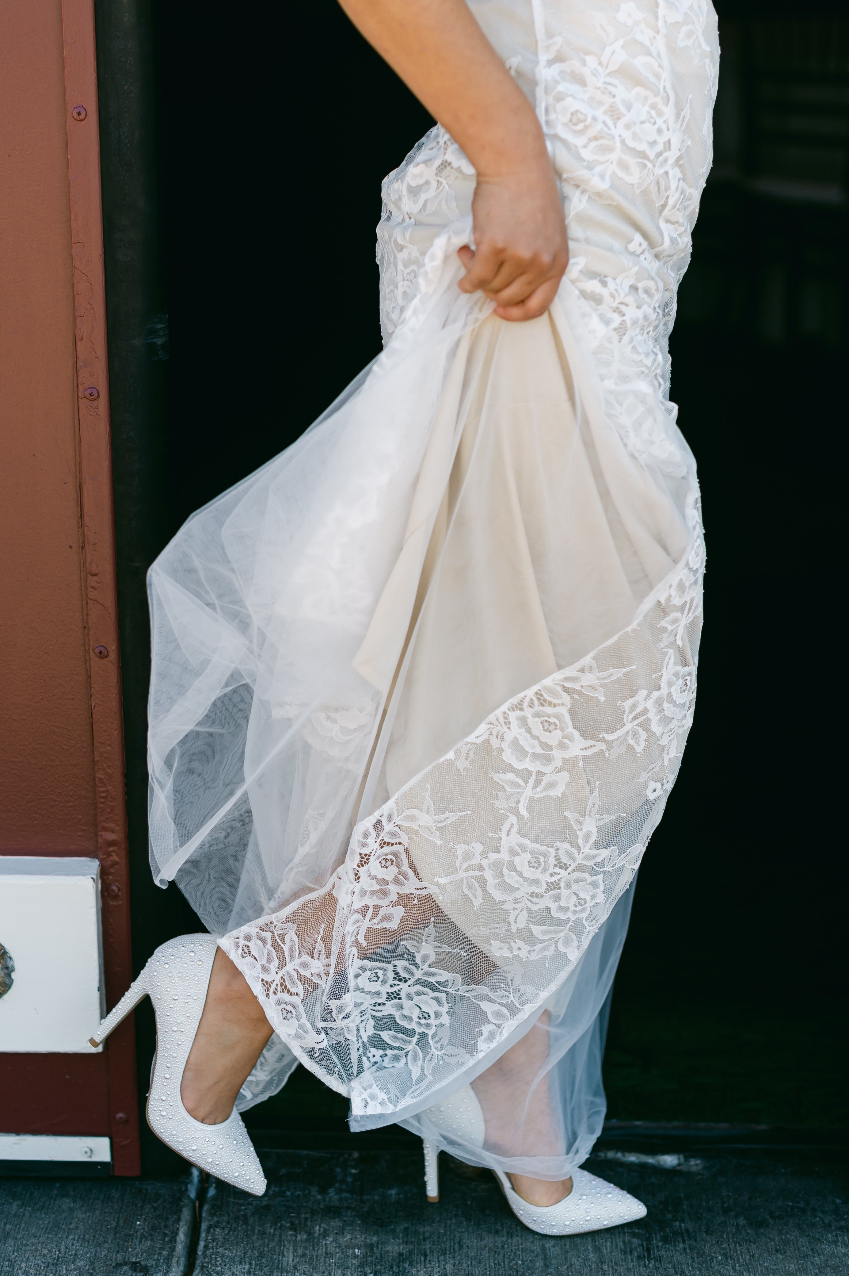 Gianna Pearl Detailed Stiletto Heels